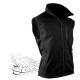 Gilet softshell sans manches noir