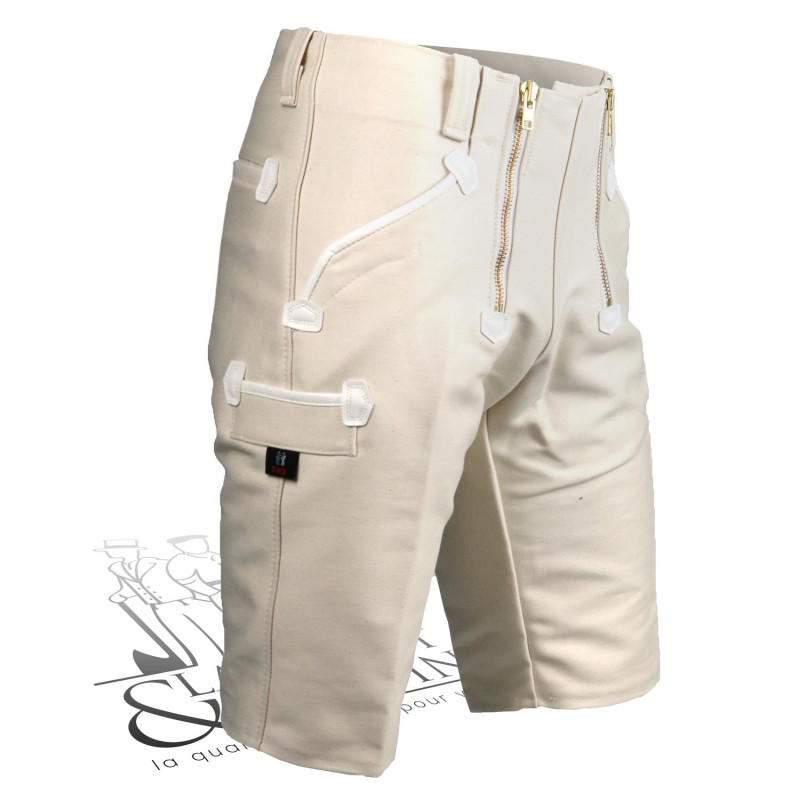 Bermuda moleskine FHB beige