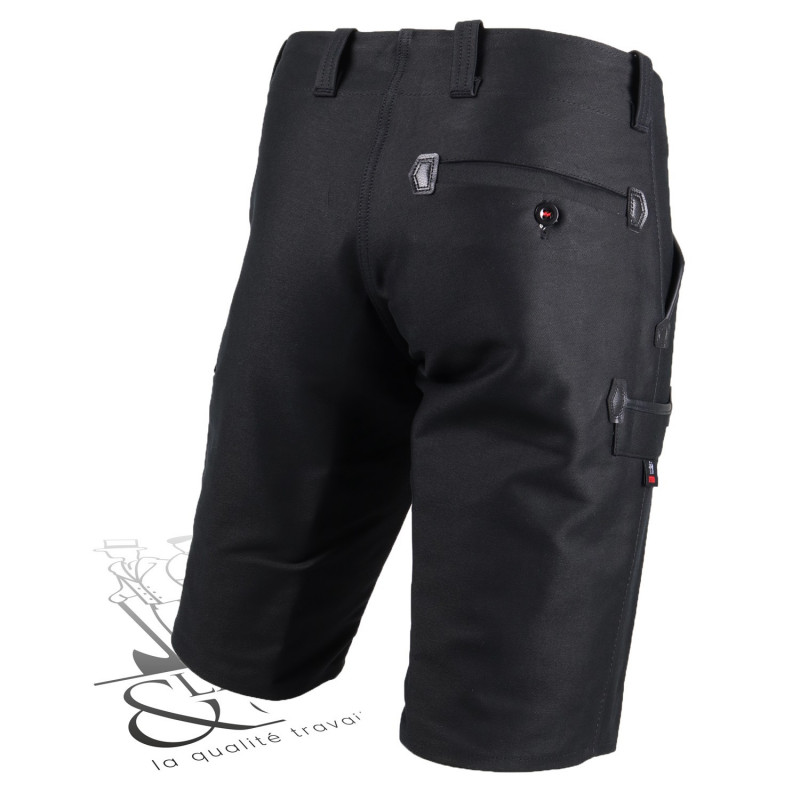 Bermuda moleskine FHB noir