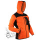 Veste polaire à capuche Blaklader orange fluo