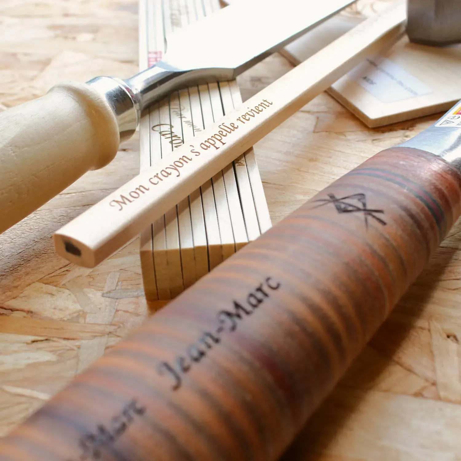 Atelier de gravure laser à Angers - Largeot & Coltin